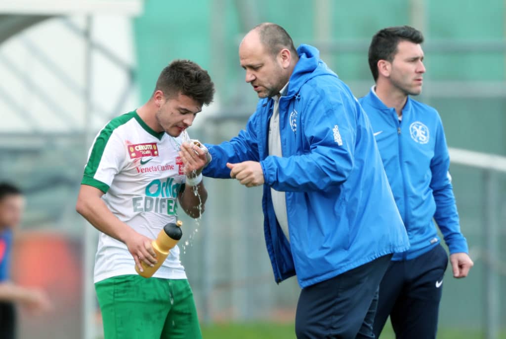 Jérôme Chatelanat avec Florian Gudit. (c)FLASHPRESS/ ALLENSPACH