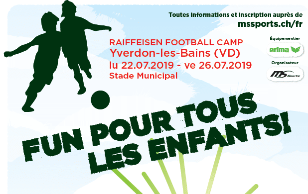 PROCHAIN CAMP À YVERDON-LES-BAINS DU 22 AU 26 JUILLET !