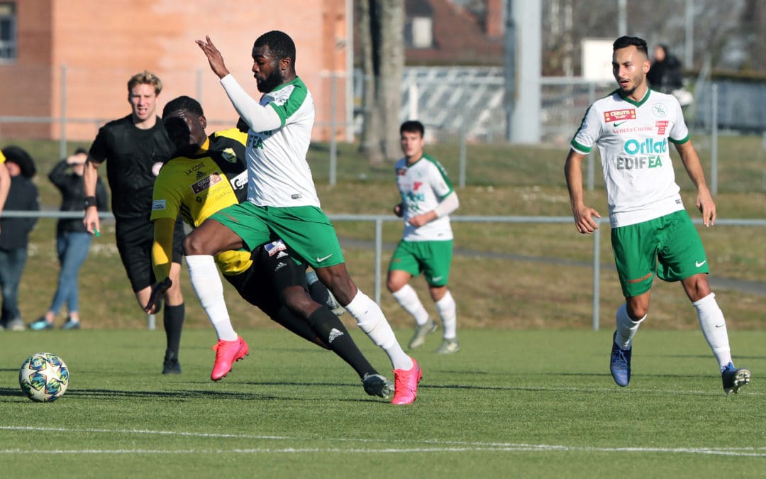 Stade Nyonnais – YS, une mi-temps chacun