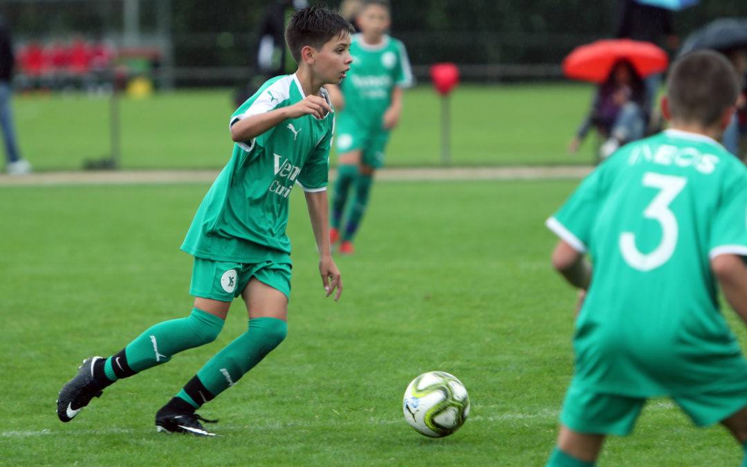 Une pluie de buts de nos juniors a accompagné le temps mitigé du weekend !