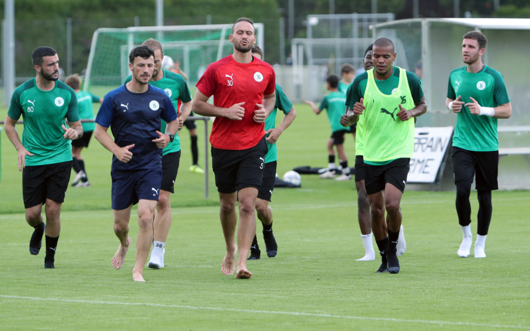 LES YVERDONNOIS DE RETOUR À L’ENTRAÎNEMENT