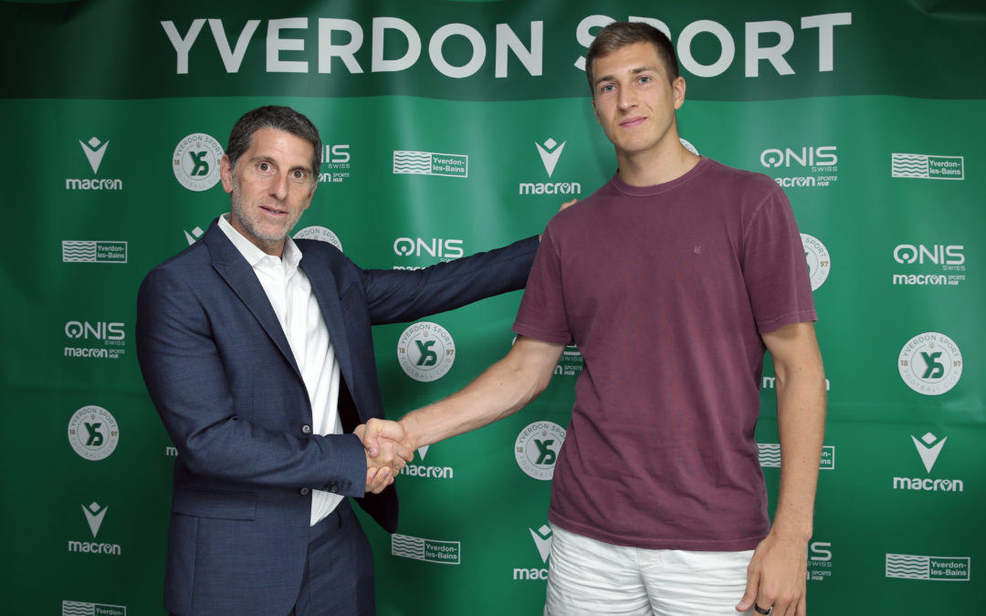 SEBASTIAN BREZA, NOUVEAU GARDIEN À YVERDON SPORT