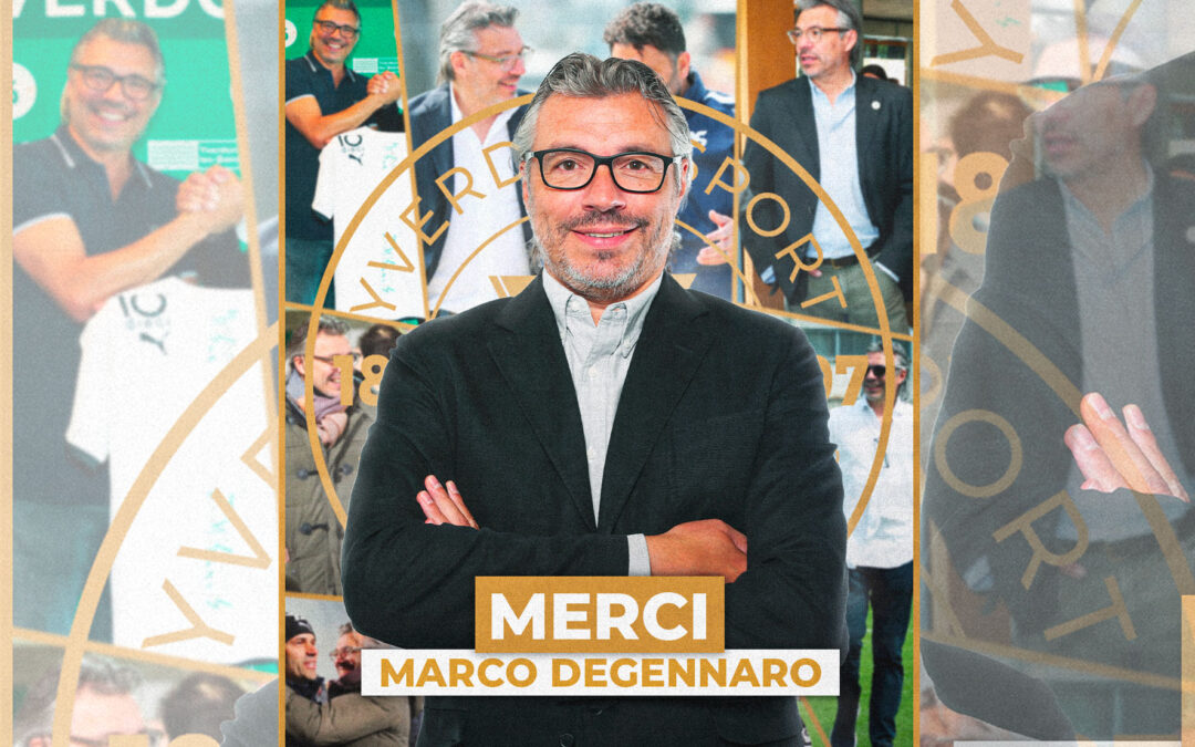 OFFICIEL : MARCO DEGENNARO QUITTERA SA FONCTION DE DIRECTEUR GÉNÉRAL LE 29 FÉVRIER, IL ASSURERA ENSUITE LA TRANSITION