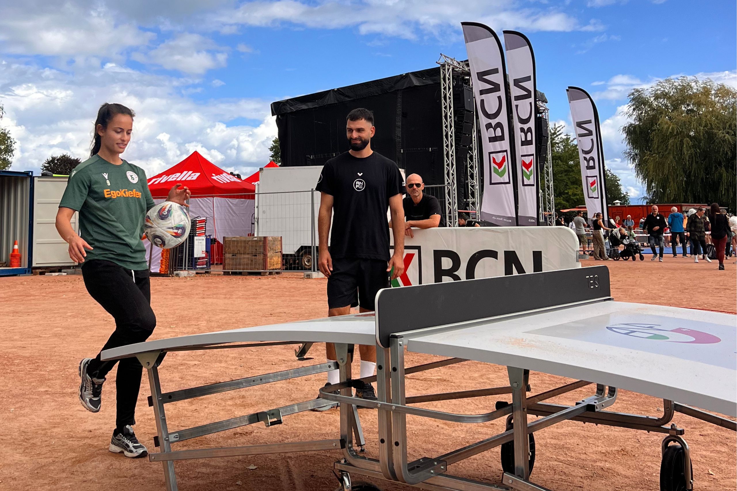 Nos Yverdonnoises au Festival des Sports à Neuchâtel